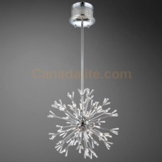 Eurofase 23027-015 - Lenka Collections - 72-Light Chandelier - Chrome Finish with Crystal