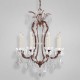 Eurofase 20307-011 - Colette Collections - 8-Light Chandelier - Bronze with Clear Crystal - B10 - E12 - 120V