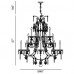 Eurofase 20309-015 - Colette Collections - 16-Light Chandelier - Bronze with Clear Crystal - B10 - E12 - 120V