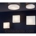 Eurofase 26144-016 - Ramata Collections - 1-Light Flushmount / Wall Sconce - Opal White Glass - A19 Bulb - 120V