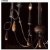 Eurofase 25593-013 - Corso Collections - 8-Light Chandelier - Wood with Rustic Iron - B10 - E12 - 120V
