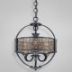 Eurofase 19367-019- Arsenal Collections - 3-Light Chandelier - Ancient Bronze with Antique Gold - B10 Bulb - E12 Base