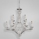 Eurofase 19336-015 - Beauchamp Collections - 9-Light Chandelier - Nickel with Clear Glass - B10 - E12 - 120V