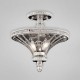 Eurofase 19337-012 - Beauchamp Collections - 2-Light Flushmount - Nickel with Clear Glass - B10 - E12 - 120V