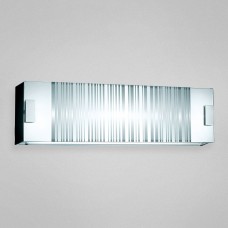 Eurofase 16029-026 - Biloxy Collections - 1-Light Wall Sconce  - 23.5" -  Mirror with Frosted Glass Stripes - F24T5/HO Lamp