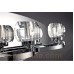 Eurofase 26351-018- Buca Collections - 3-Light Wall Sconce - Chrome w/ Clear Crystal Glass - G9 Bulb - 120V