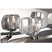 Eurofase 26352-015- Buca Collections - 4-Light Wall Sconce - Chrome w/ Clear Crystal Glass - G9 Bulb - 120V