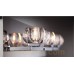 Eurofase 26356-013- Casa Collections - 1-Light Wall Sconce - Chrome w/ Clear Crystal Glass - G9 Bulb - 120V