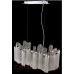 Eurofase 22824-011 - Cadena Collections -7-Light Chandelier - Hand crafted Polished Nickel w/ Chain Metal Accent - G9 Bulbs - 120V