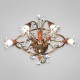 Eurofase 14444-012 - Calista Collections - 4-Light Wall Sconce - Russett with Clear Crystal - G9 - 120V