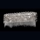 Eurofase 26314-013 - Cameo Collections - 4-Light Bathbar - Honey comb rings with metallic mesh draped chain - G9 - 120V