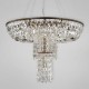 Eurofase 25651-010 - Rosalia Collections - 15-Light Pendant - Plated Silver with Clear Crystal - G4 - 12V