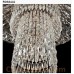 Eurofase 25649-017 - Rosalia Collections - 9-Light Pendant - Plated Silver with Clear Crystal - G4 - 12V