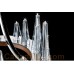 Eurofase 26373-010 - Skyline Collections - 13-Light Rectangular Chandelier w/ 3"+6"+12"+18" extension rods - Chrome with Clear Glass