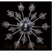 Eurofase 26239-019 - Villa Collections - 20-Light Chandelier - Chrom with Clear Crystal Glass - B10 Bulbs -120V