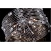 Eurofase 26341-019 - Corfo Collections - 6-Light Chandelier - Solid double chromed framework w/ clear faceted crystal accents