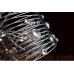 Eurofase 26343-013 - Corfo Collections - 18-Light Chandelier - Solid double chromed framework w/ clear faceted crystal accents