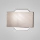 Eurofase SC-1DAK-2N - Dakota Collections - 1-Light Wall Sconce  - Satin Nickel w/ White Marble Glass - G9 Bulbs - 120V