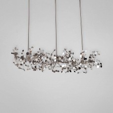 Eurofase 25620-016 - Divo Collections - 9-Light Pendant - Polished Nickel with Round metals - G9 Bulb -120V