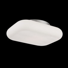Eurofase 26631-028 - Alma Collections - 2-Light LED Flush mount  - Satin Nickel with Opal glass Diffuser