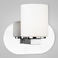 Eurofase 19421-018 - Evry Collections - 1-Light Wall Sconce  - Chrome with Opal White Glass - G9 Bulbs - 120V