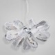 Eurofase 22950-017 - Origami Collections - 11-Light Chandelier - Chrome with Crystal Glass Folds - G9 Bulbs - 120V