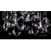 Eurofase 25683-011 - Volare Collections - 25-Light Oval Pendant - Gold with Clear Crystal Accents - G4 JC Bulbs