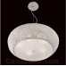 Eurofase 25582-017 - Perlina Collections - 5-Light Pendant - Chrome with Clear Crystal Beading - B10 Bulb - E12 Base