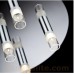 Eurofase 25675-016- Cube Collections - 6-Light LED Flushmount - Chrome with Clear/Frost Glass - LED  Bulbs - 120V