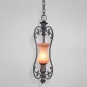 Eurofase 17496-018 - Richtree Collections - 1-Light Lantern - Aged Bronze w/ Amber Glass - T10 Bulbs - E26 - 120V