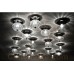 Eurofase 26252-018 - Bloor Collections - 1-Light Convertible Pendant -  Chrome with Clear Rippled Glass - G9 - 120V
