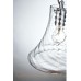 Eurofase 26251-011 - Bloor Collections - 1-Light Large Pendant -  Chrome with Clear Rippled Glass - A19 - 120V