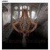 Eurofase 23121-010 - Lenio Collections - 8-Light Wood Chandelier - B10 - E12 - 120V