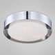 Eurofase 25732-023- Saturn Collections - 3-Light Flushmount - Chrome with Opal White Glass - A19 - 120V