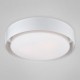Eurofase 25732-030- Saturn Collections - 3-Light Flushmount - White with Opal White Glass - A19 - 120V