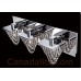 Eurofase 26320-014- Wasaga Collections - 4-Light Bath Bar - Chrome with Metal Chains - G9 Bulb - 120V