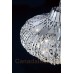 Eurofase 26330-013 - Monica Collections - 6-Light Chandelier - Polished laser cut chrome with inset crystal beading