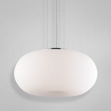 Eurofase 12895-052- Pop Collections - 3-Light Medium Pendant - Chrome with White Glass - A19 Bulb [Discontinued and Not Available]