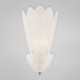 Eurofase 25715-019 - Pratolina Collections - 2-Light Wall Sconce - Chrome with Patterned Sand Glass - B10 Bulb - E12