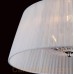 Eurofase 25707-014 - Salvo Collections - 3-Light Pendant - Chrome with Black Linen - B10 Bulbs -E12 Base