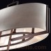 Eurofase 25599-015 - Strada Collections - 8-Light Pendant - Belgian Linen Sand Shade - B10 Bulb - E12 Base