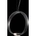 Eurofase 19446-028 - Valente Collections - 10-Light LED Pendant - Plastic Black Painted Body with Crystal Accents - LED Bulb