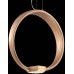 Eurofase 19446-059 - Valente Collections - 10-Light LED Pendant - Plastic Gold Painted Body with Crystal Accents - LED Bulb