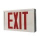 Beghelli Emergency Light - SLESPLRUM120/347V - LED Exit Sign - Steel - Red Letters - Battery Backup