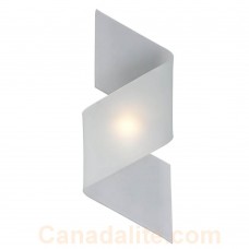 Galaxy-Lighting - 214370FR-  1-Light Wall Sconce with Frosted Glass (1 x 60W,G9)