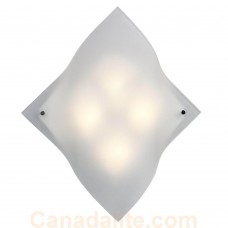 Galaxy-Lighting - 214393CH-  4-Light Wall Sconce - Polished Chrome with Inside White Glass (4 x 50W,G9)