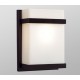 Galaxy-Lighting - 215580BZ- 1-Light Outdoor/Indoor Wall Sconce - Bronze with Satin White Glass