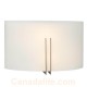 Galaxy-Lighting - 215681BN -2-Light Wall Sconce -Brushed Nickel with Satin White Glass