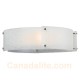 Galaxy-Lighting - Anroll Collections - 615043CH - 3-Light Flush Mount - Chrome with Frosted Textured Glass