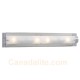 Galaxy-Lighting - 714474CH- 4-Light Vanity Light - Polished Chrome with Satin White/ Clear Glass